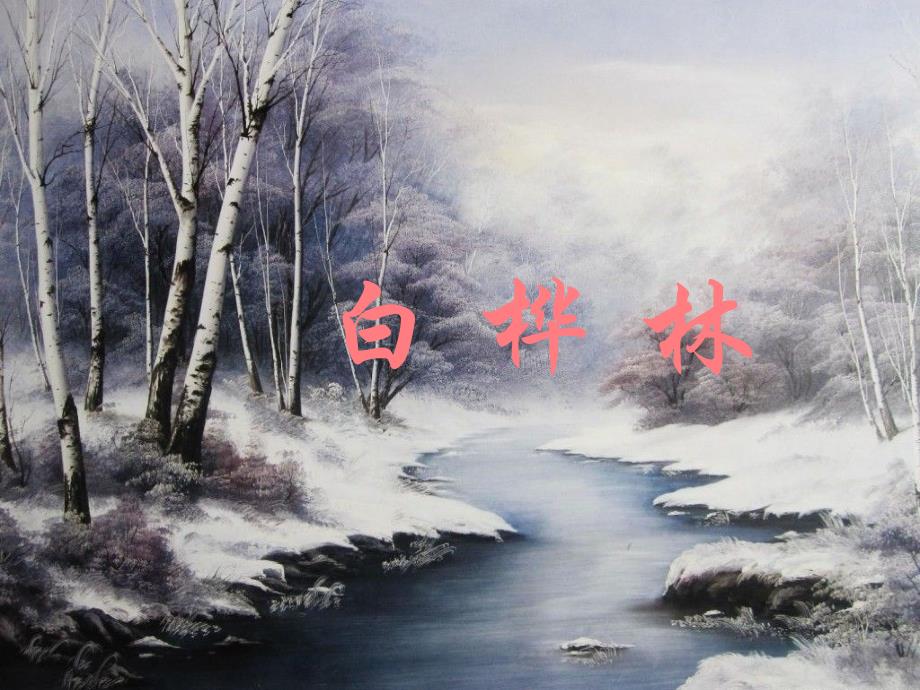 白桦林 音乐赏析_第1页