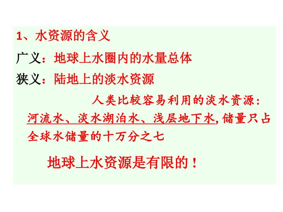 【2017年整理】水资源的合理利用课件_第2页