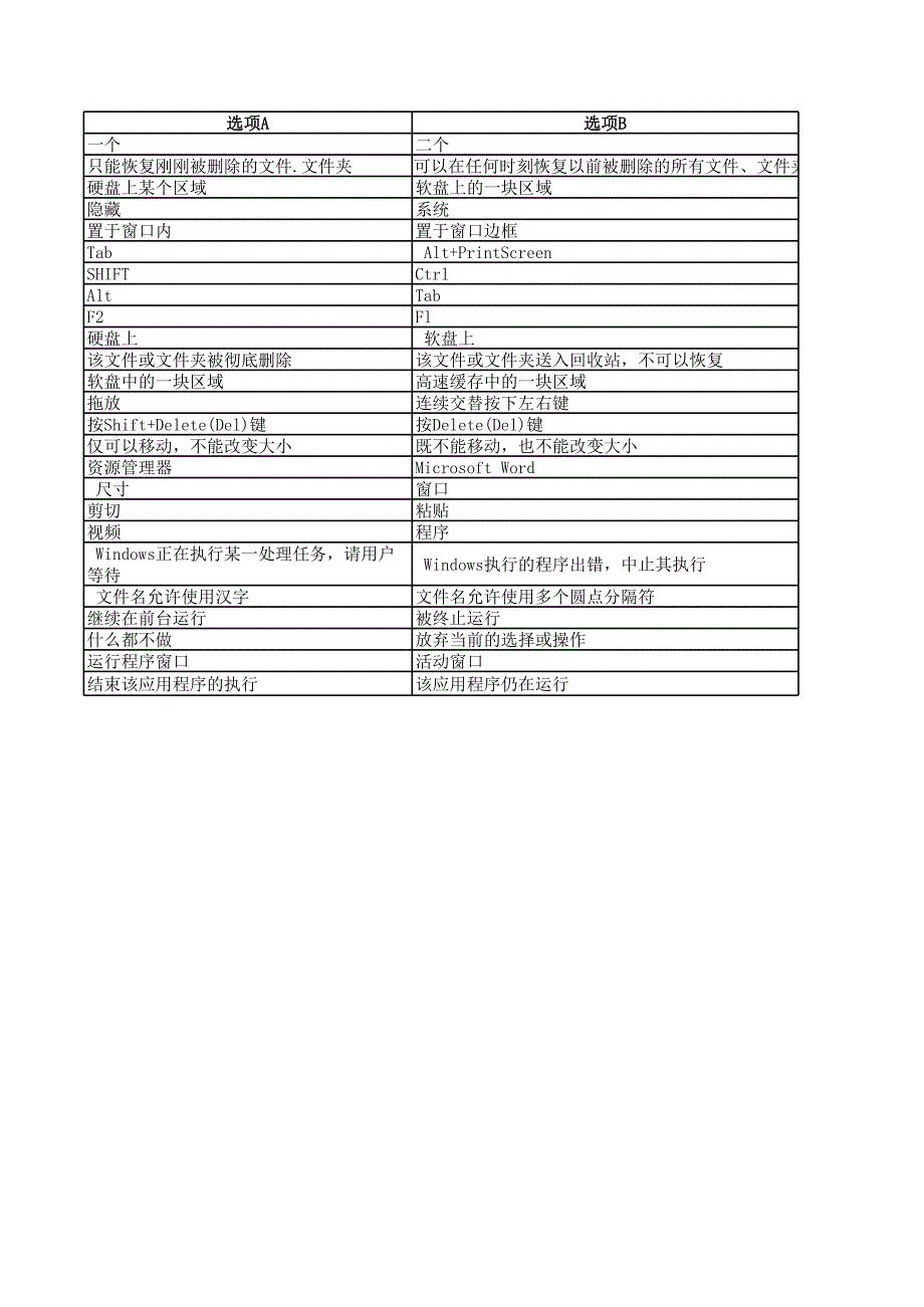 2014大学信息技术题库第二章-样题_第3页