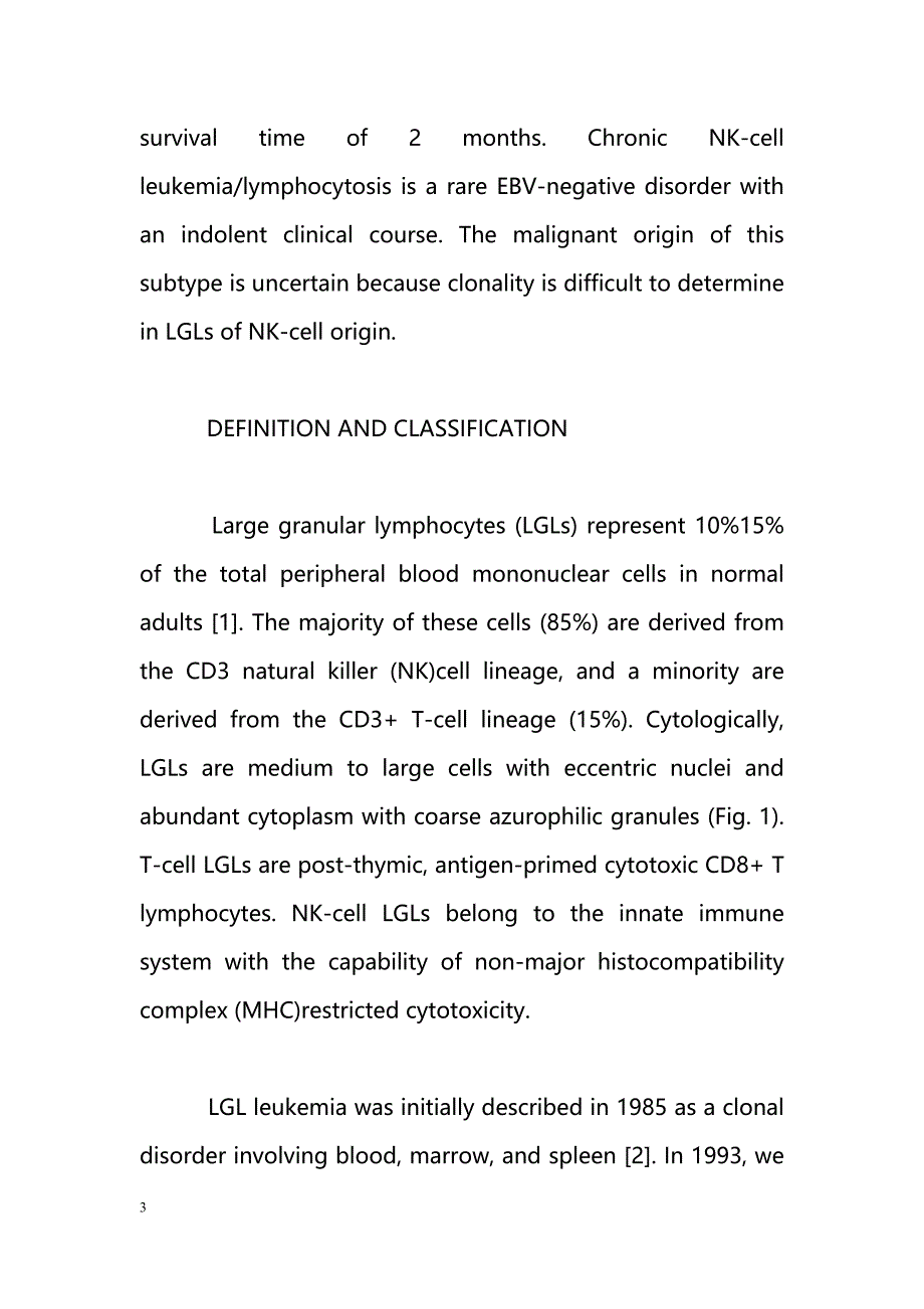Large Granular Lymphocyte Leukemia _第3页