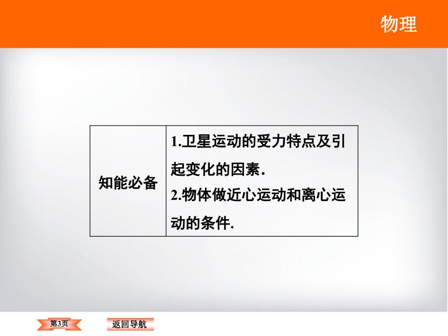 【高考领航】2017届高三物理二轮(课件+训练)第1部分 专题讲练突破-专题一 力与运动第4讲 万有引力定律_第3页