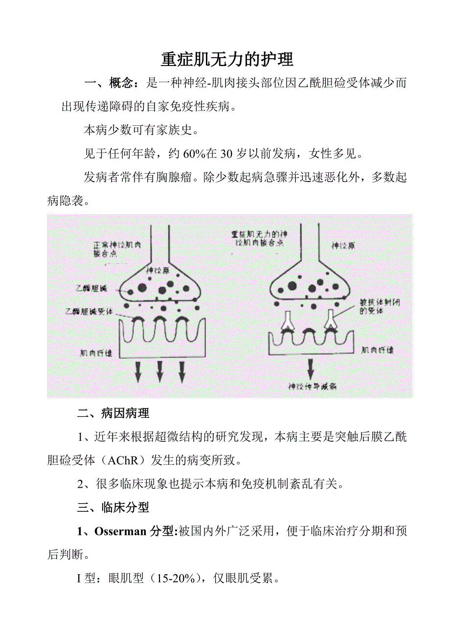 【最新】重症肌无力的护理_第1页