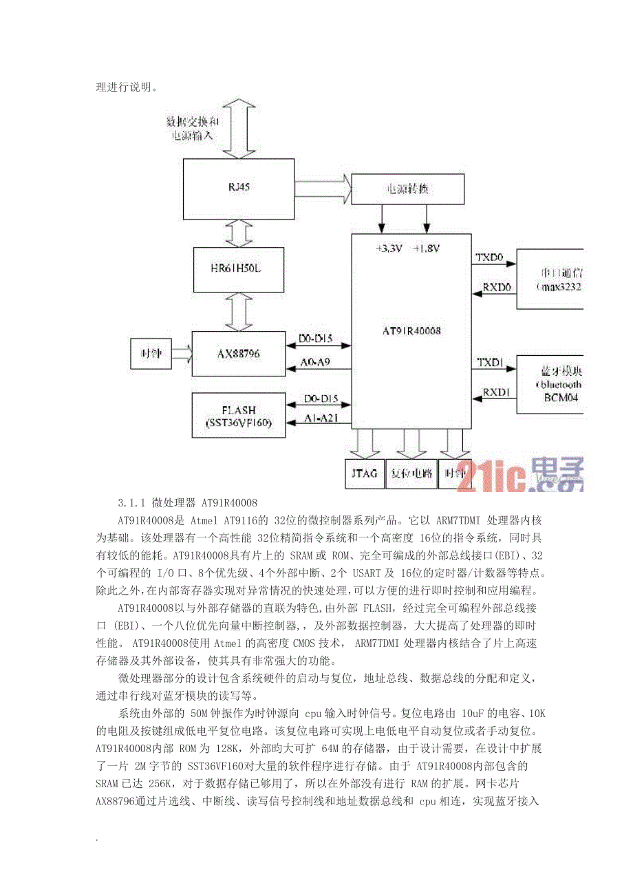 基于ARM7的蓝牙接入点的设计与应用_第2页