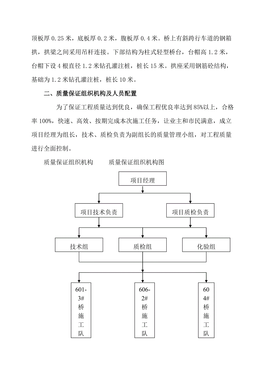 质量计划(南河道桥梁工程)_第4页