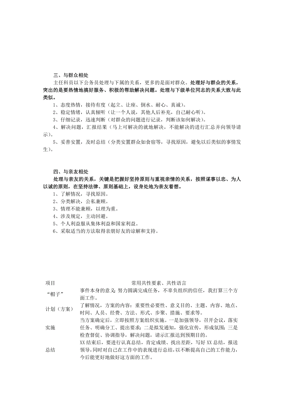 【2017年整理】处理人际关系的题解答方法_第2页