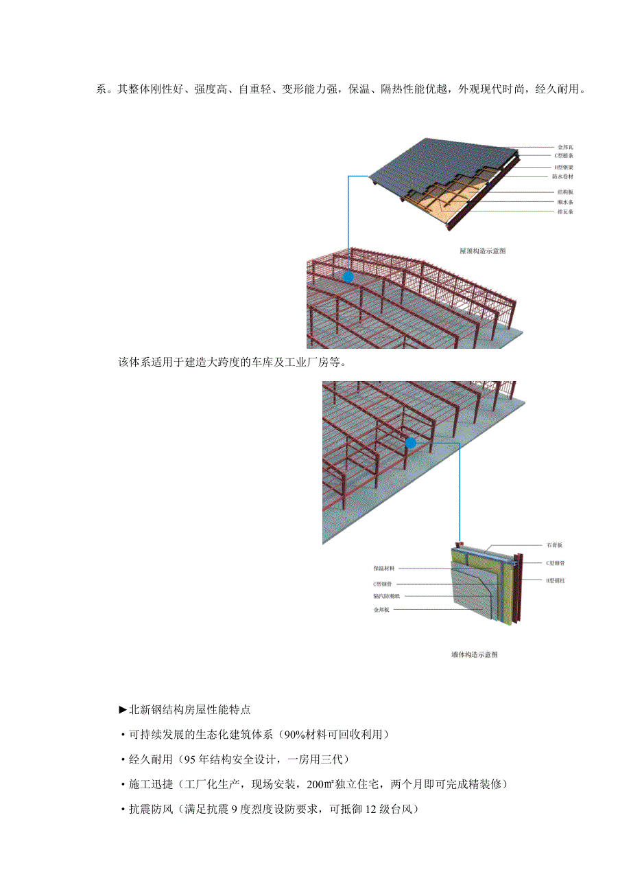 北新建材钢结构房屋三大技术体系完整资料_第3页
