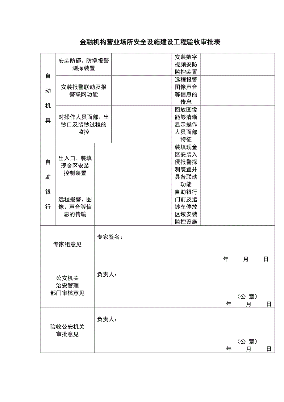 (技防管理)金融机构营业场所安全设施建设工程验收._第2页