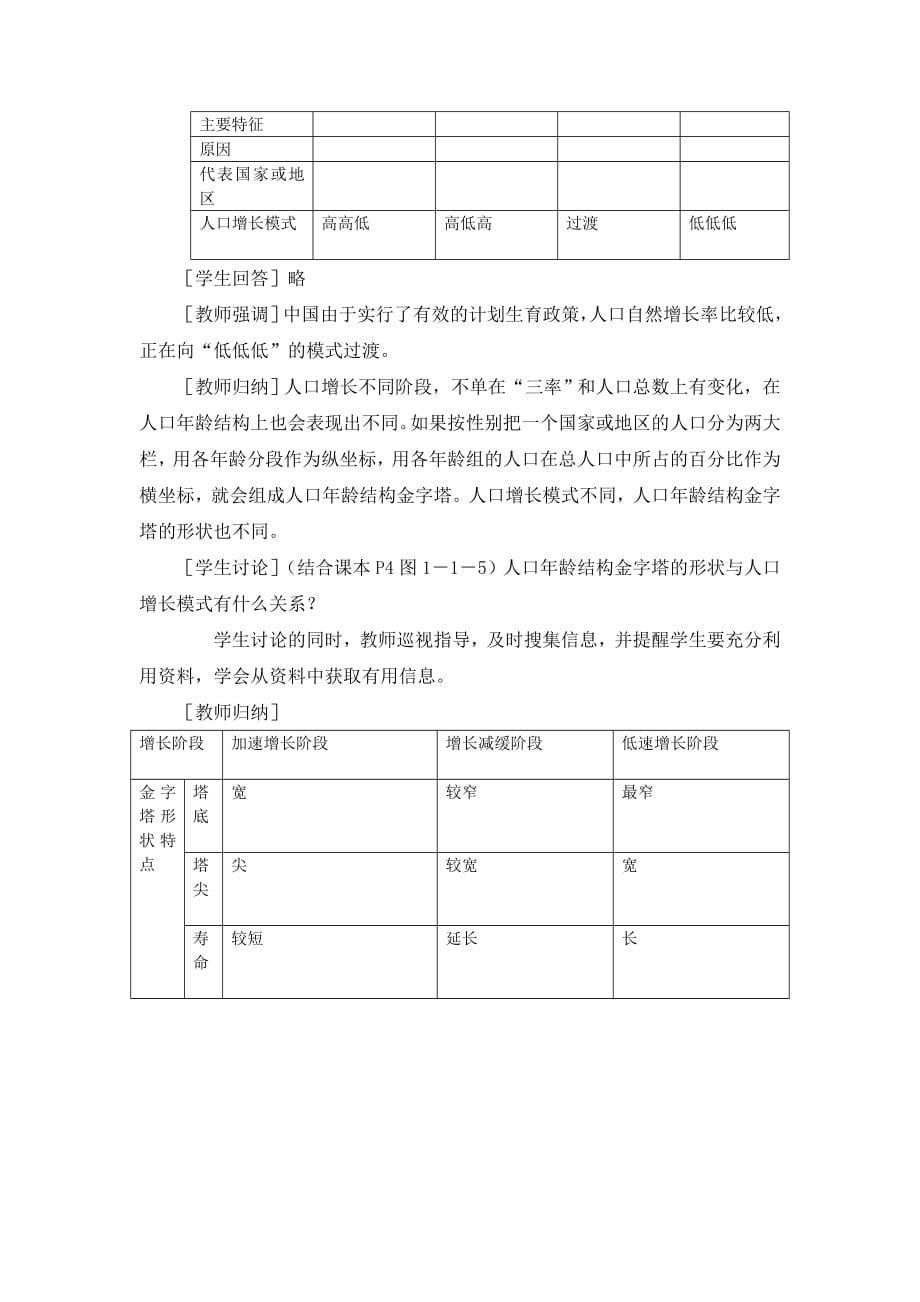 地理鲁教版新课标高中必修2教案全套下载（适._第5页