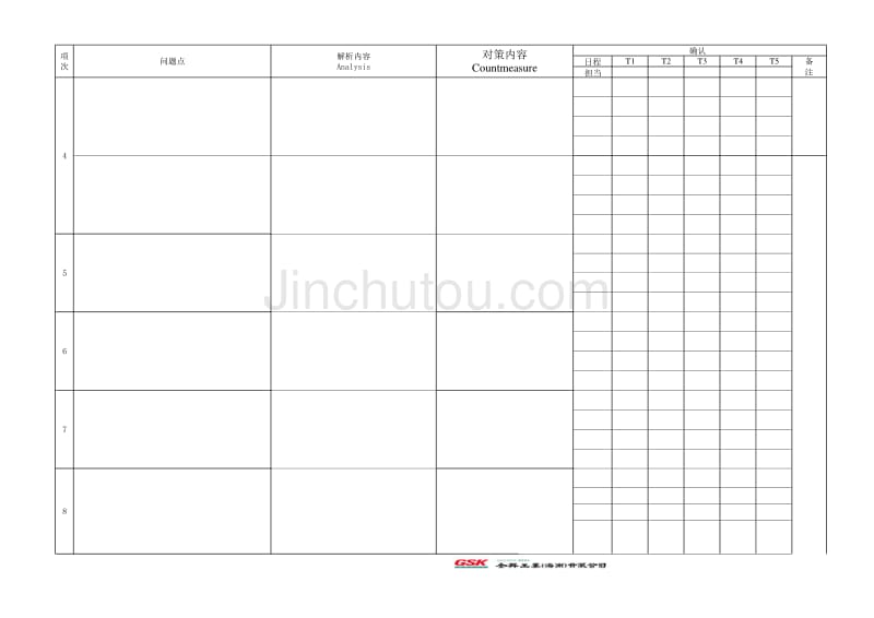 VB00座椅注塑件品质安定化推进表(1)_第3页