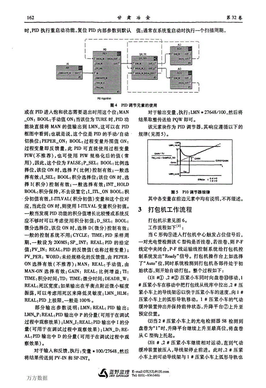 S7系统在高线自动打包机中的应用_第3页