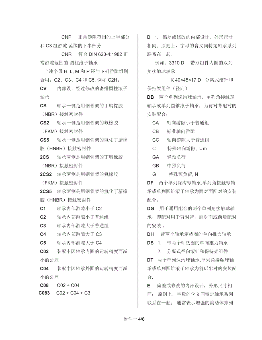 SKF型号与应用原则_第4页