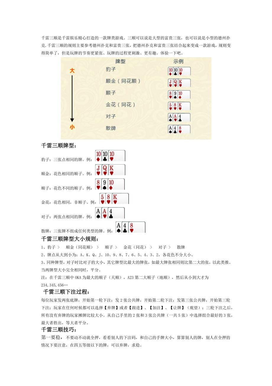 千雷三顺(金三顺)攻略_第1页