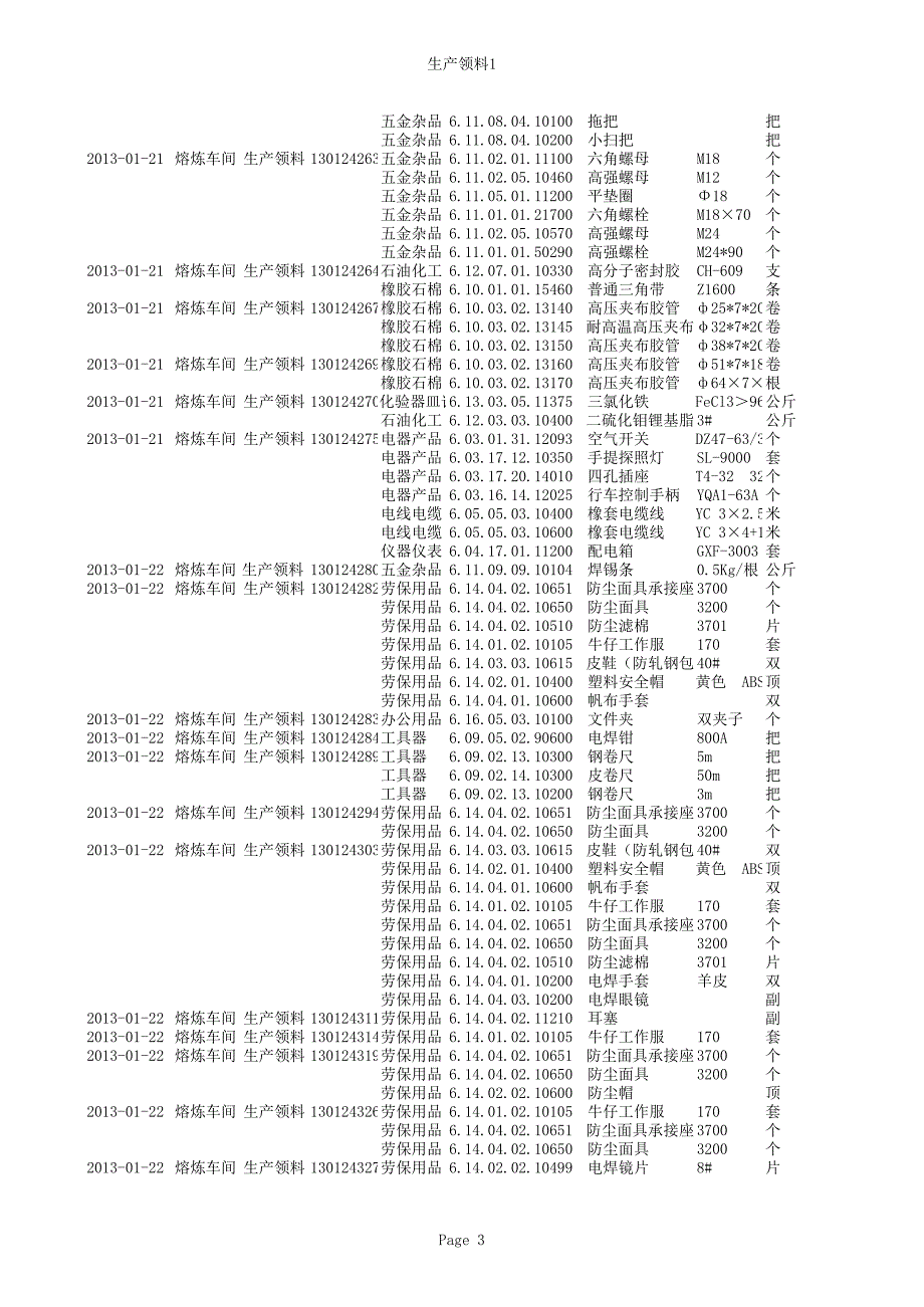 熔炼1-4月份_第3页