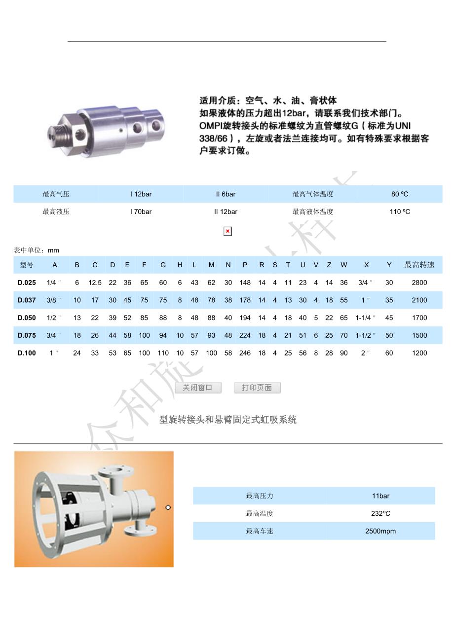 U系列旋转接头_第3页