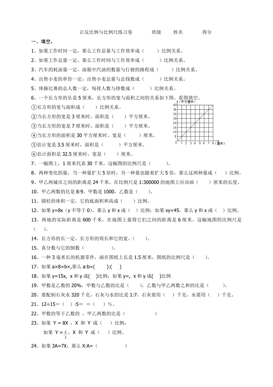 正反比例与比例的应用_第1页