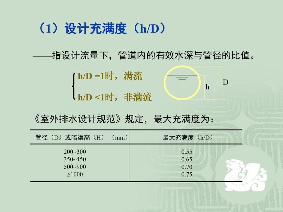 8-2_污水管道的水力计算_第5页