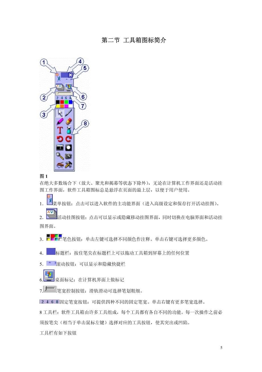 ActivBoard交互式电子白板-用户培训手册_第5页