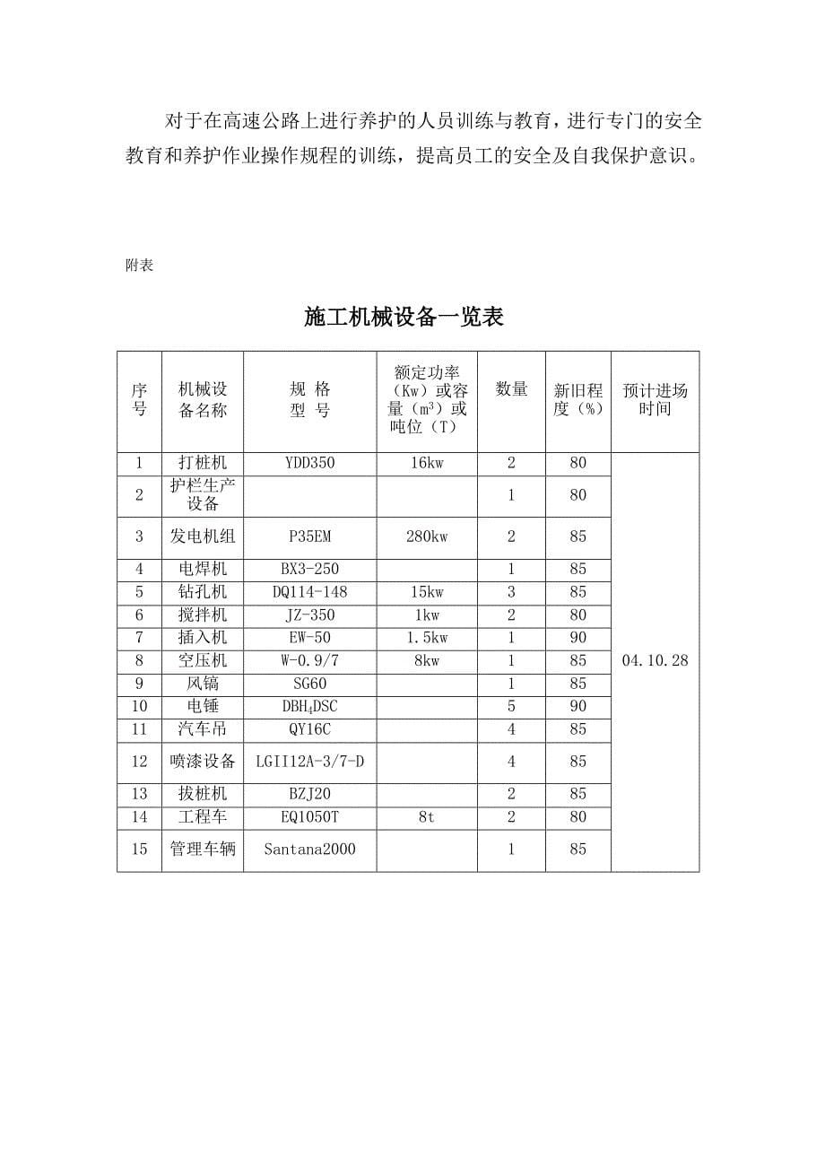 钢护栏施工方案_第5页