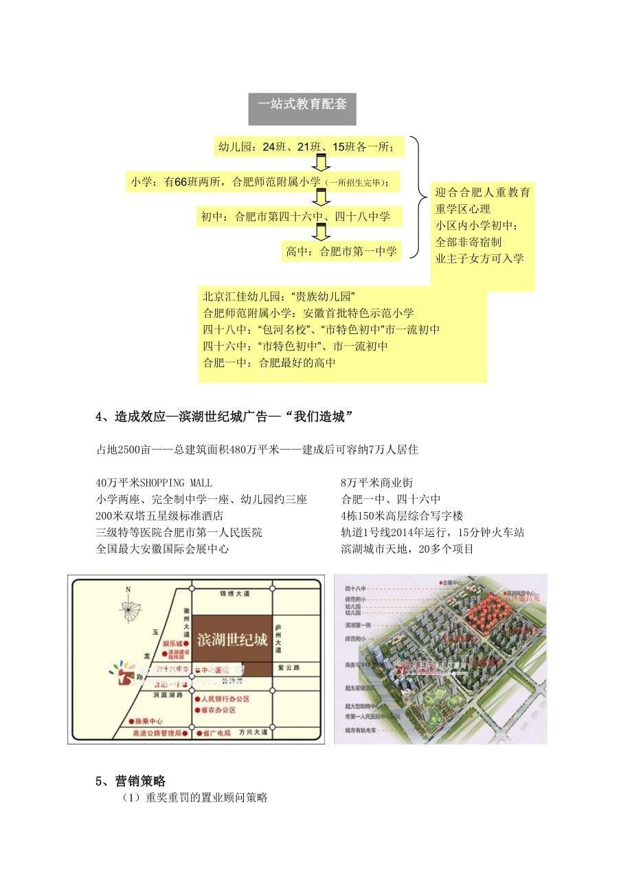 00001合肥滨湖世纪城项目分析—市场调查研究报告_第5页