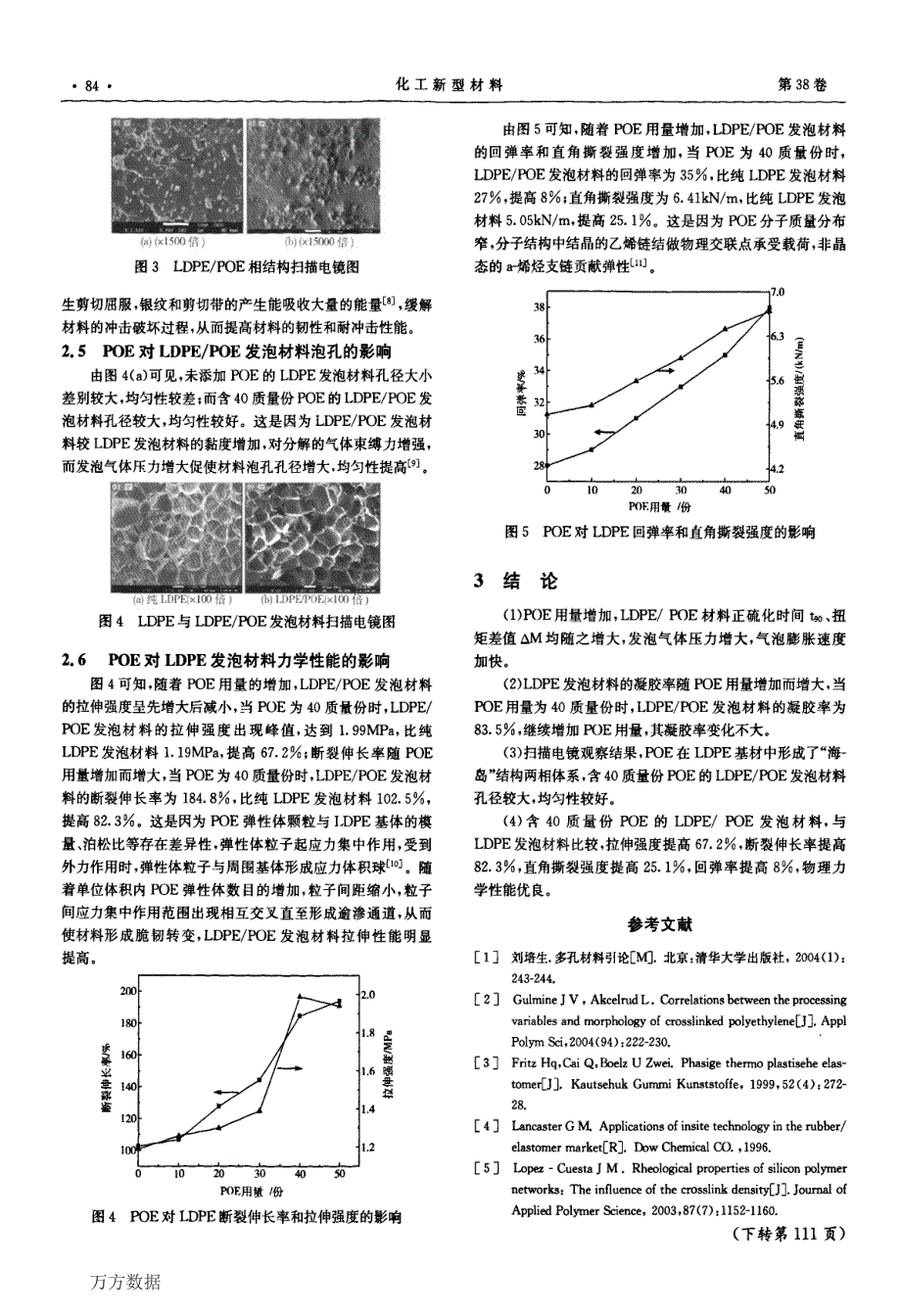 POE增韧改性LDPE高发泡弹性材料的研究_第3页