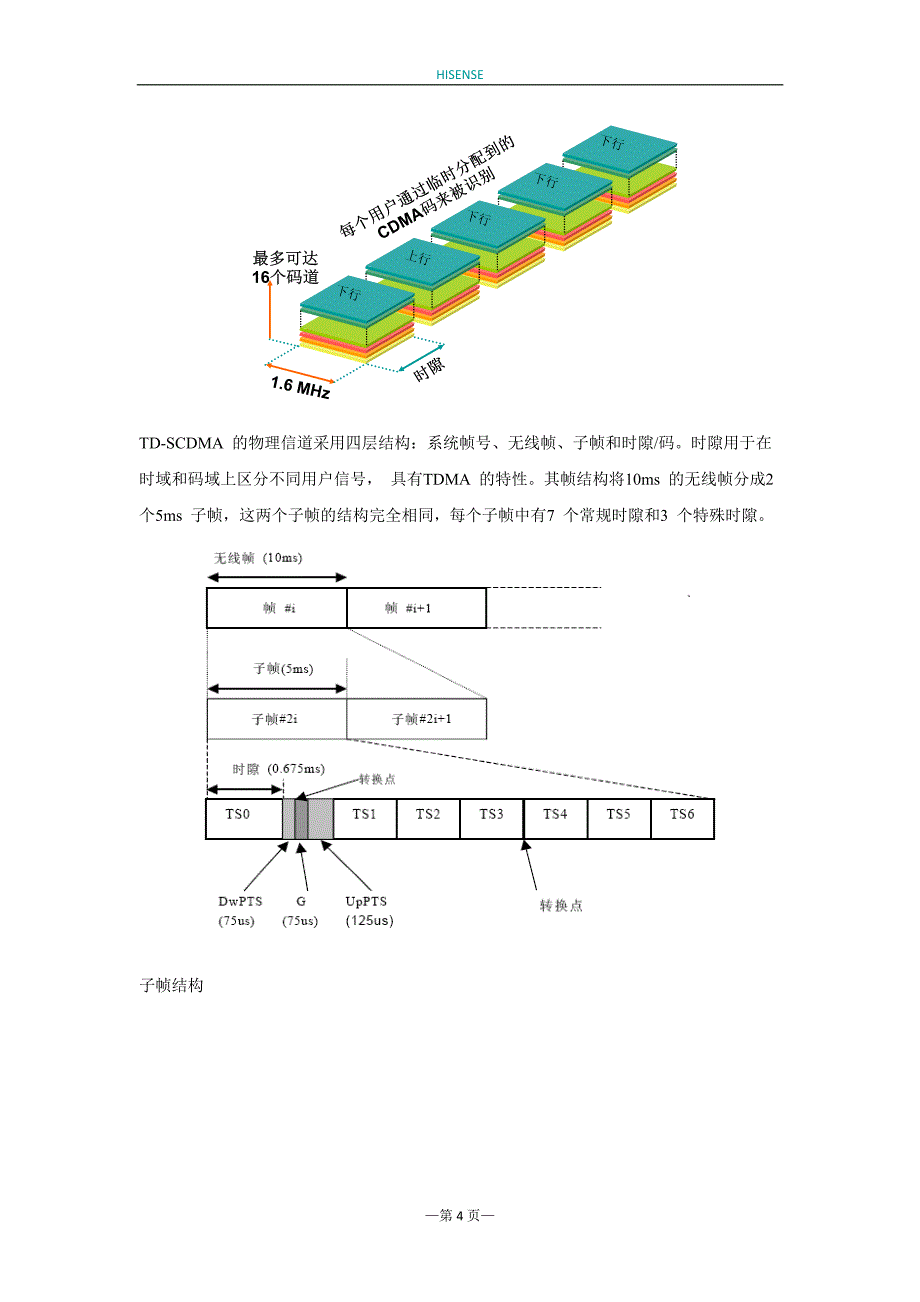 TD-SCDMA 射频制式简介_第4页