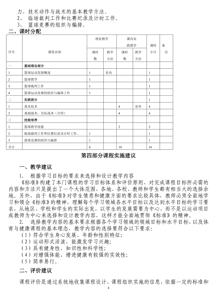 【2017年整理】篮球特色方案_第4页