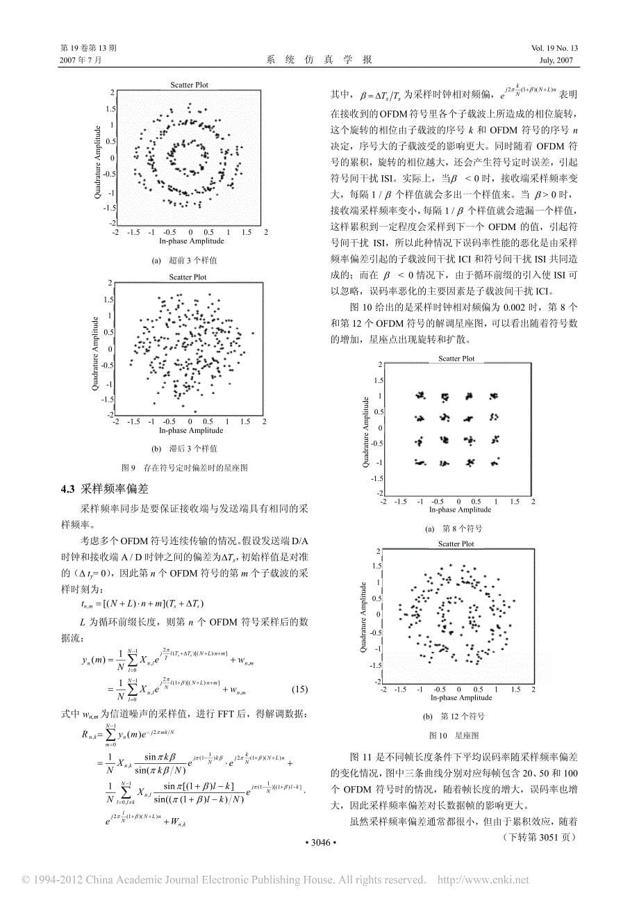 OFDM系统建模仿真及同步偏差分析_第5页