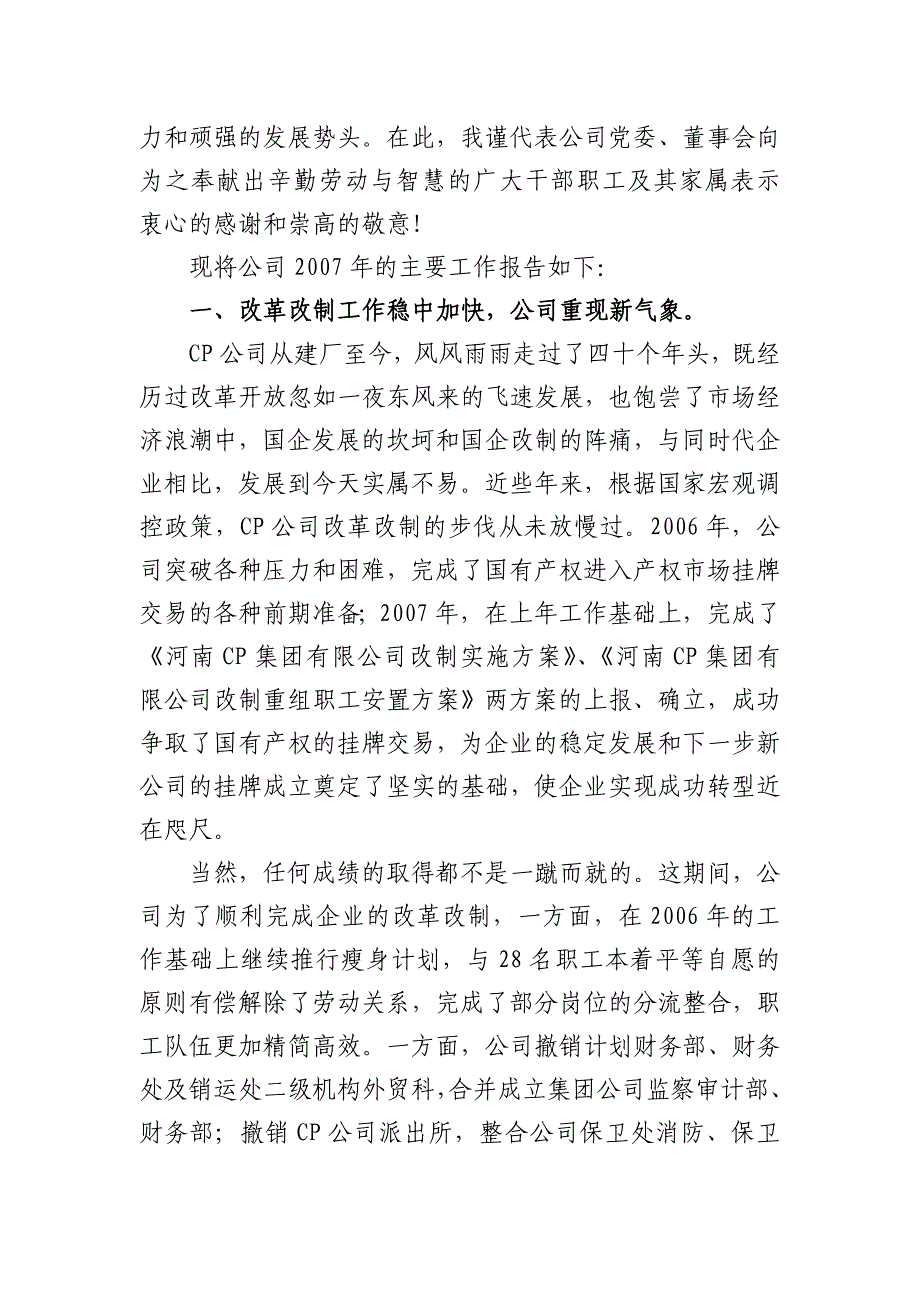 CP公司七届七次职代会总经理工作报告_第2页