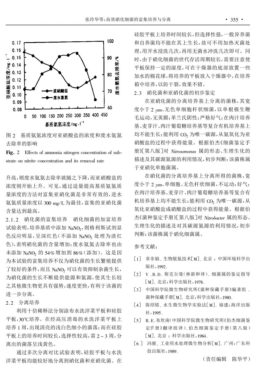 高效硝化细菌的富集培养与分离_第3页