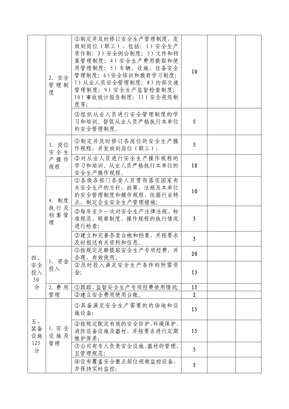 机动车维修企业安全生产考评标准_第2页