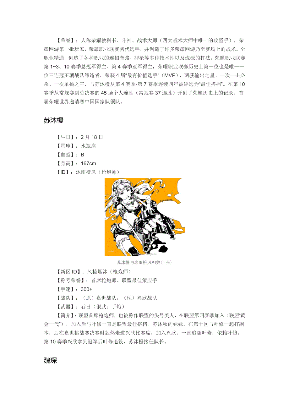 全职高手兴欣主要角色_第2页