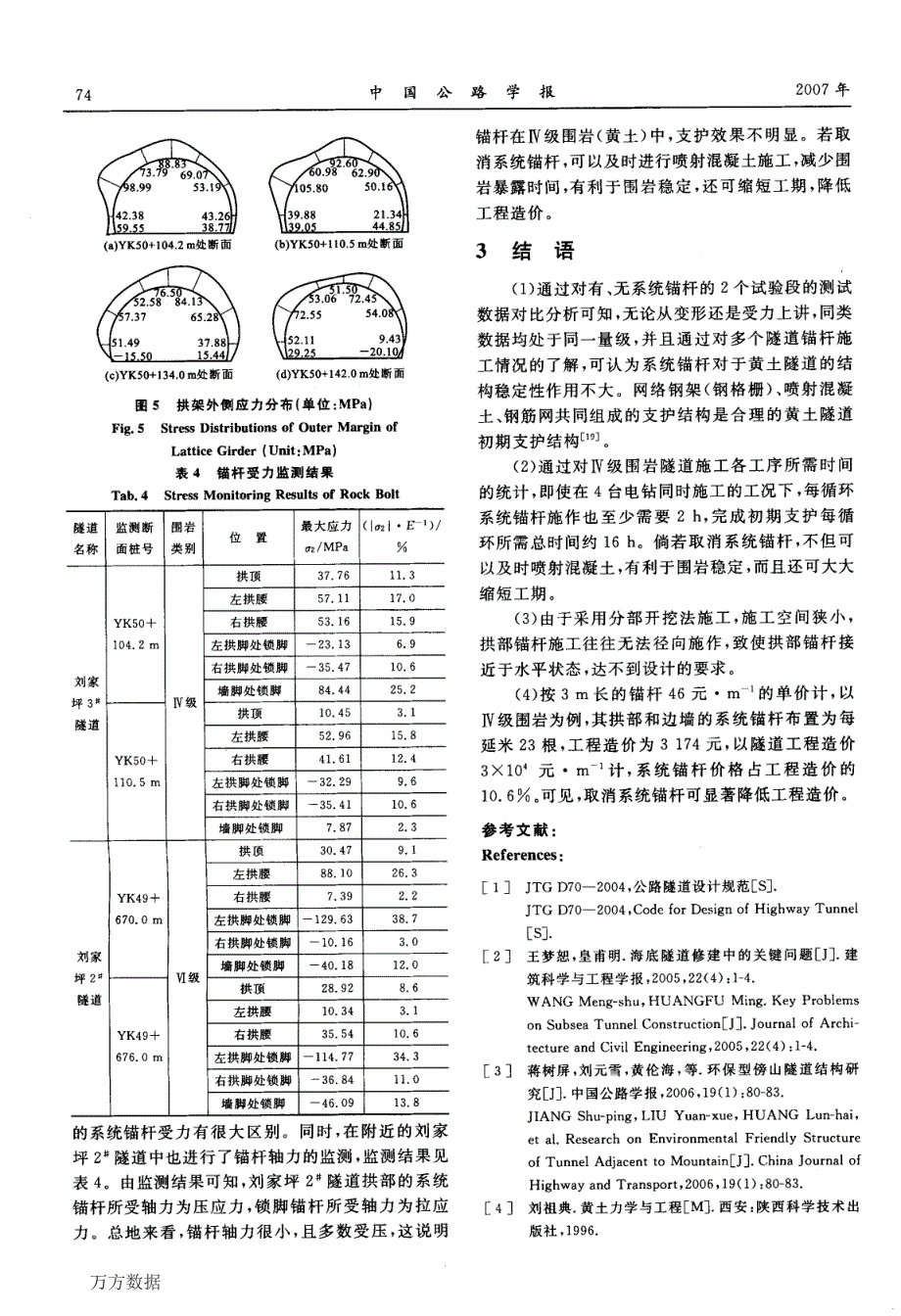 【2017年整理】黄土隧道网喷支护结构中锚杆的作用1_第4页