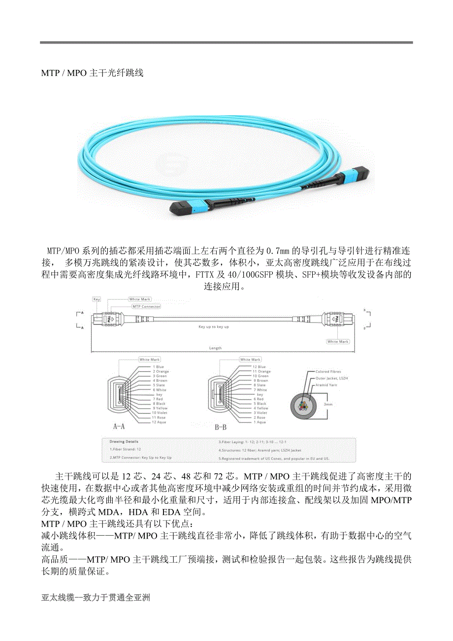 MTP光纤光缆跳线万兆标准_第3页