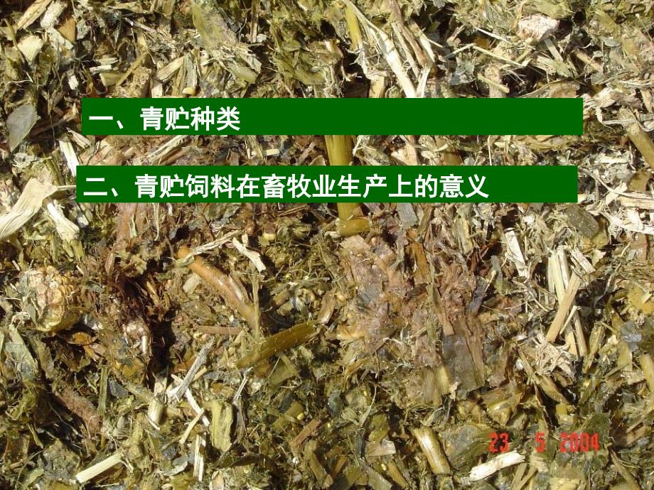 014第十三章  青贮饲料及其调制(第1-3节)4 饲草生产学 教学课件_第3页