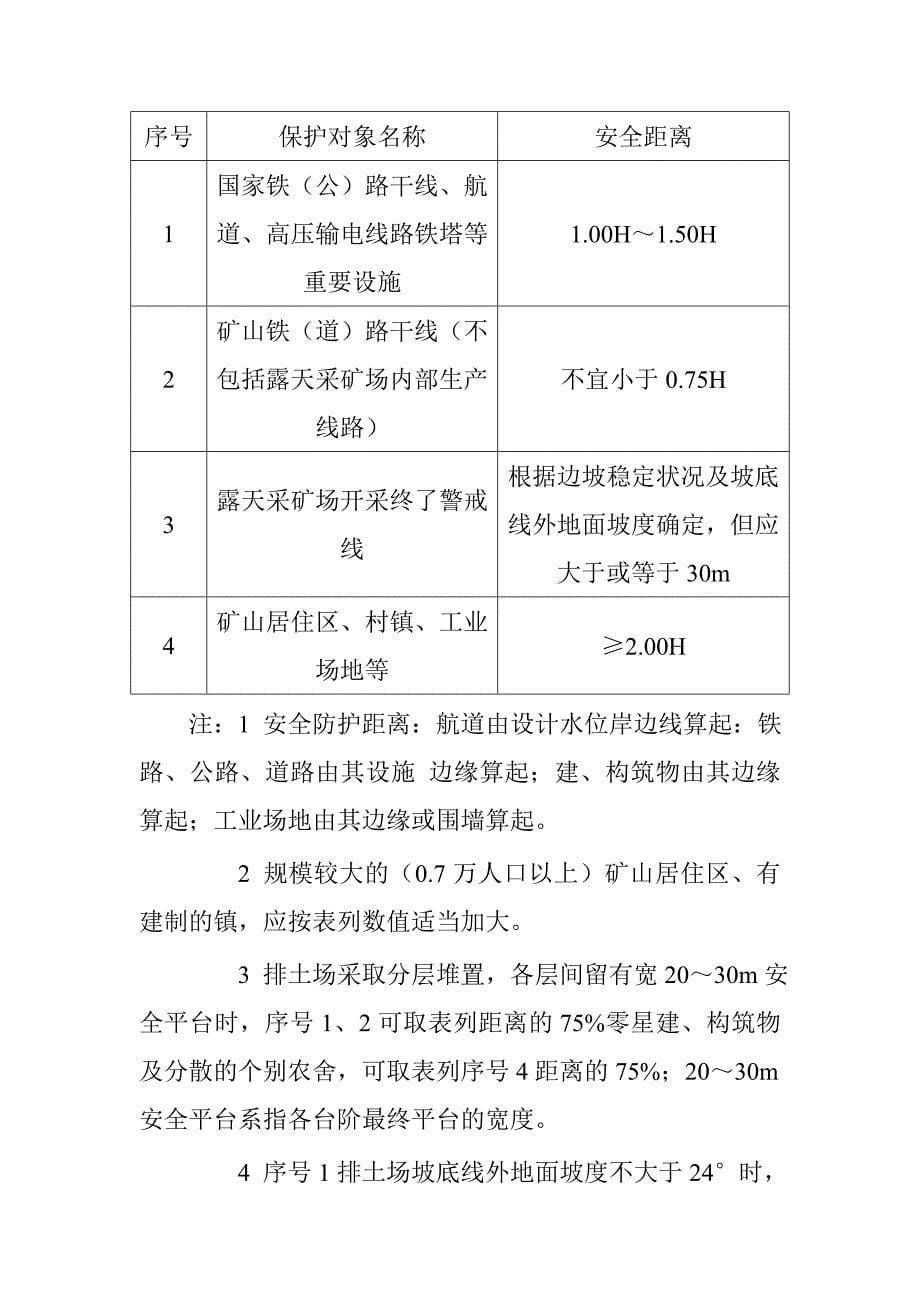 有色金属矿山排土场设计规范[1]_第5页