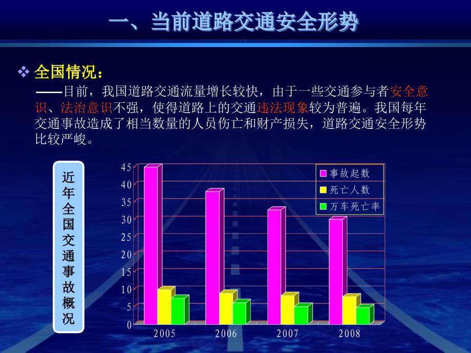 交警支队道路交通安全学习讲座_第4页