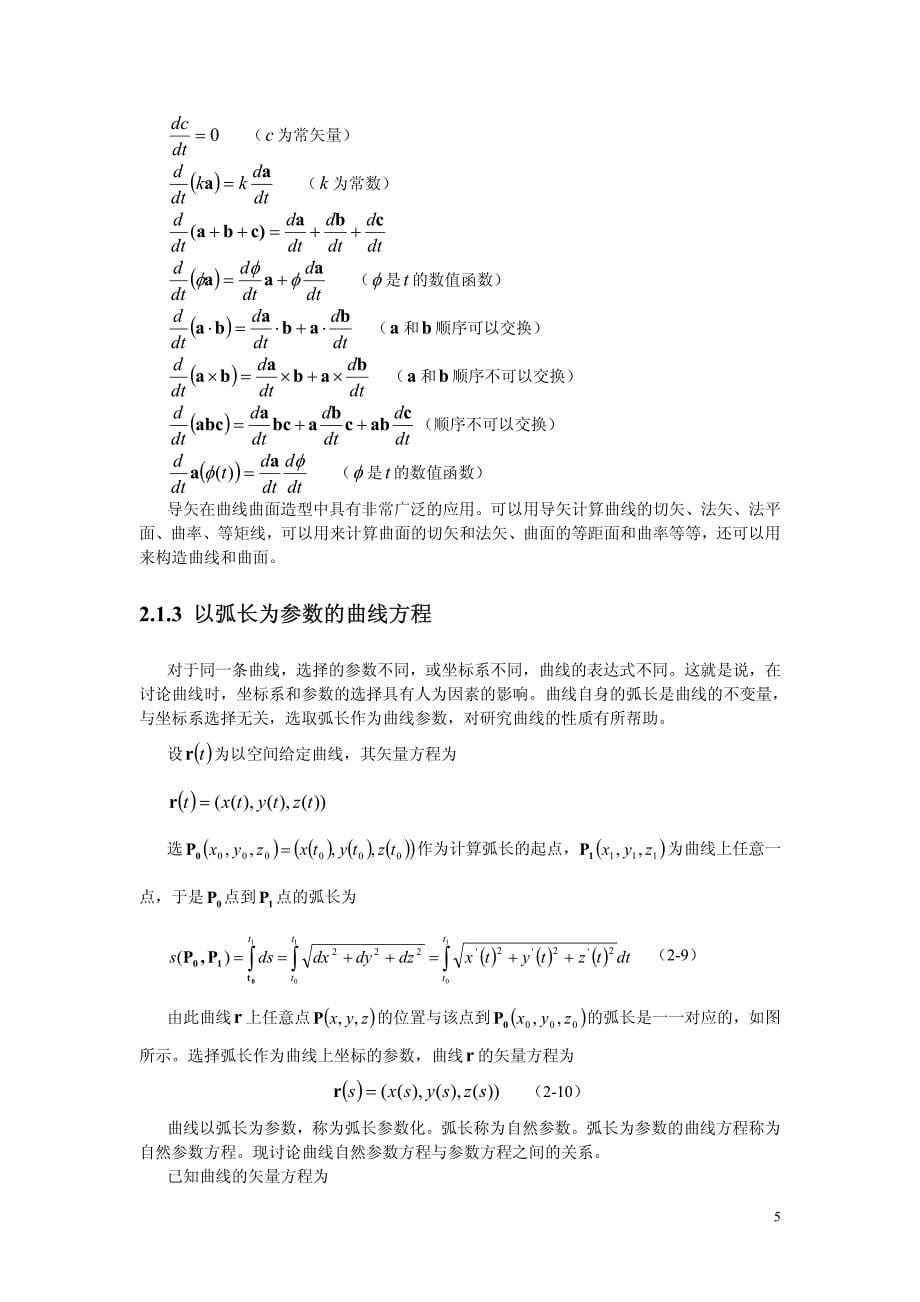 汽车车身曲线曲面造型的数学方法_第5页