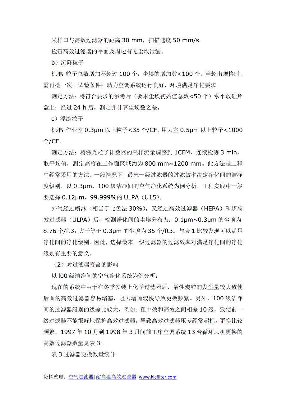 净化空调系统中的过滤器选择原则探讨_第4页