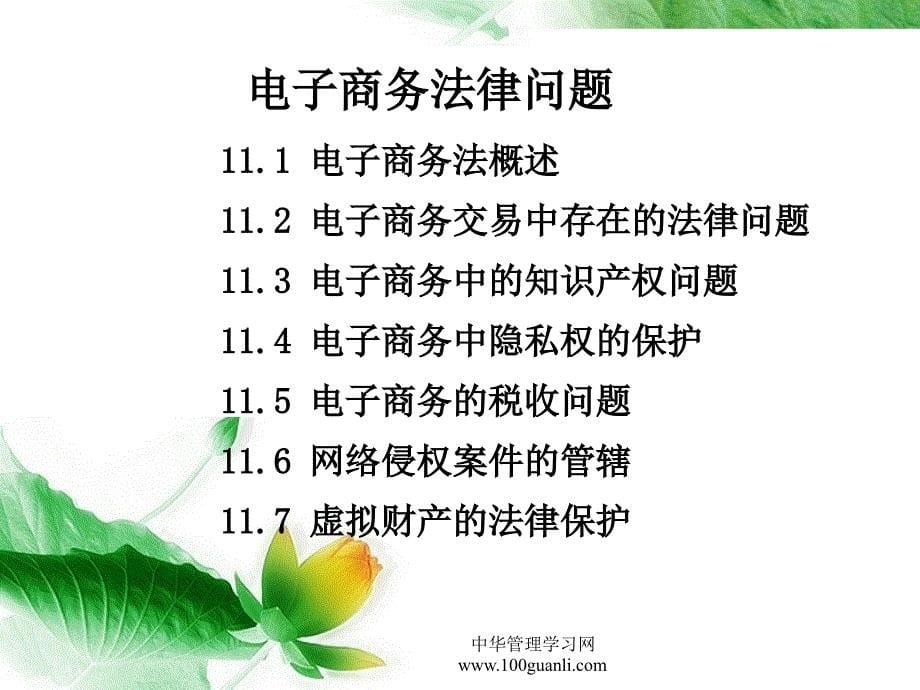 第十一章 电子商务法律问题_第5页