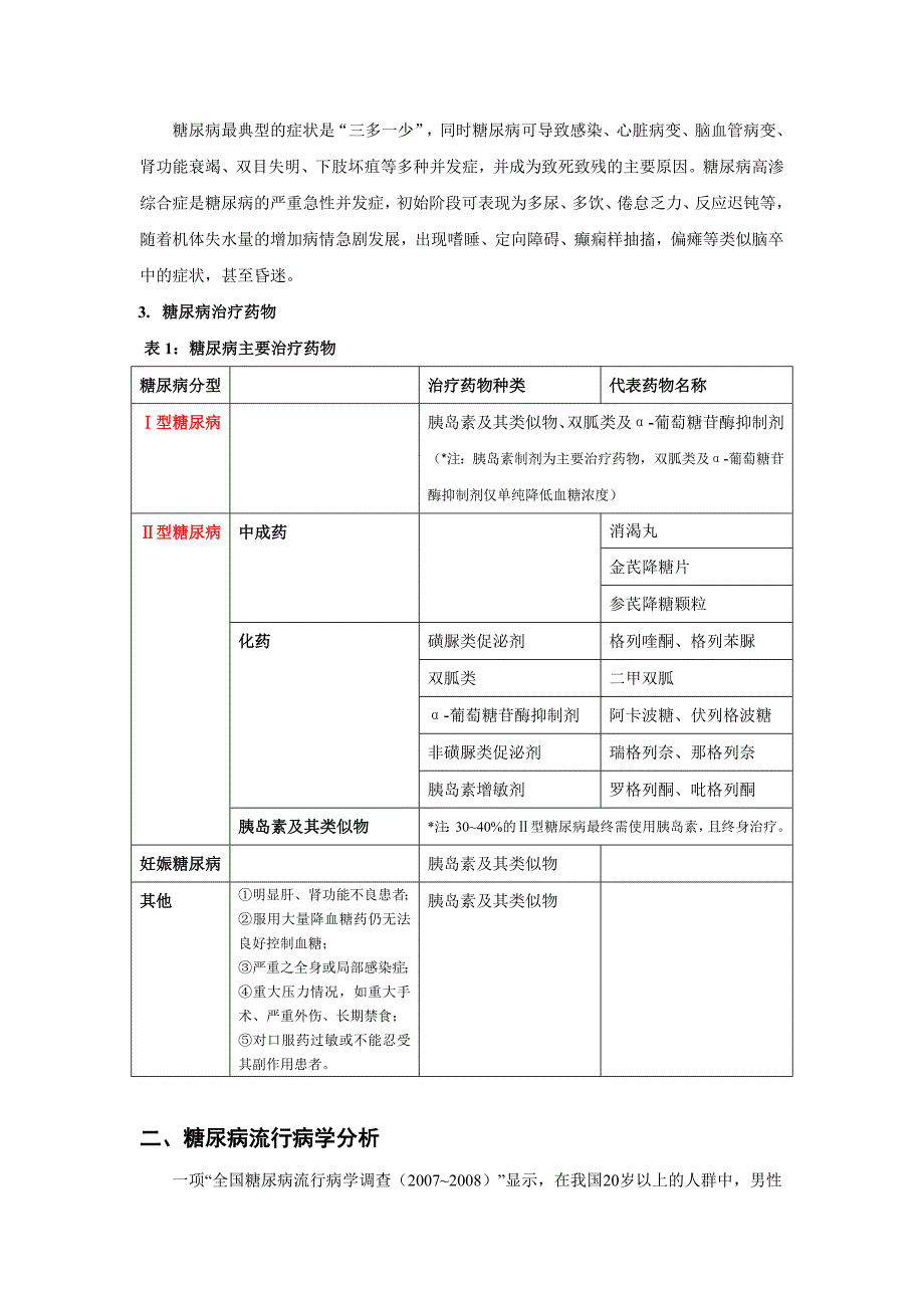 人胰岛素(药品)项目可行性分析_第2页