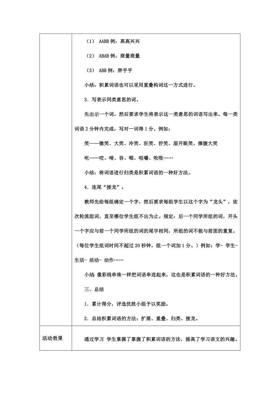 二年级语文活动课14积累词语_第2页