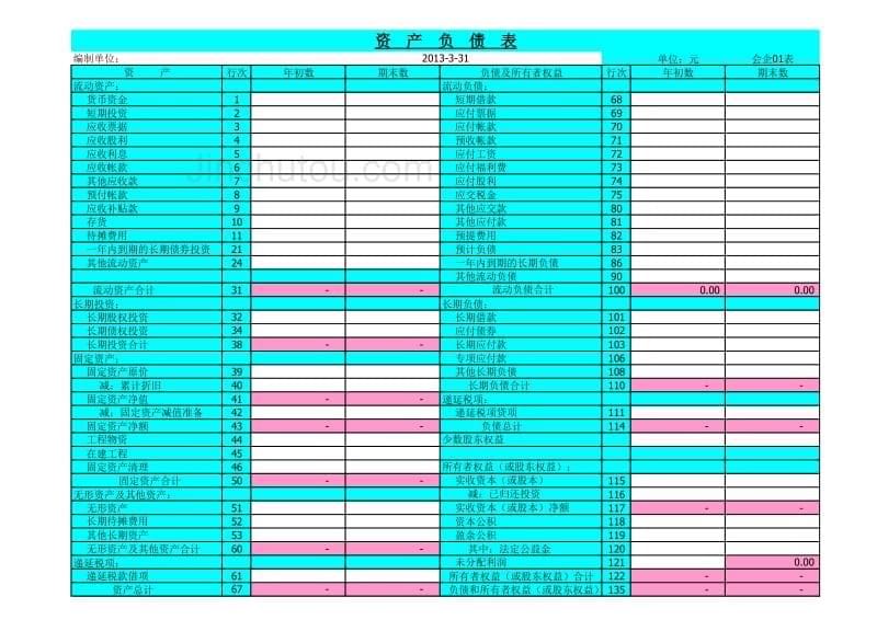 现金流量表自动生成模板(2017年最新)_第5页