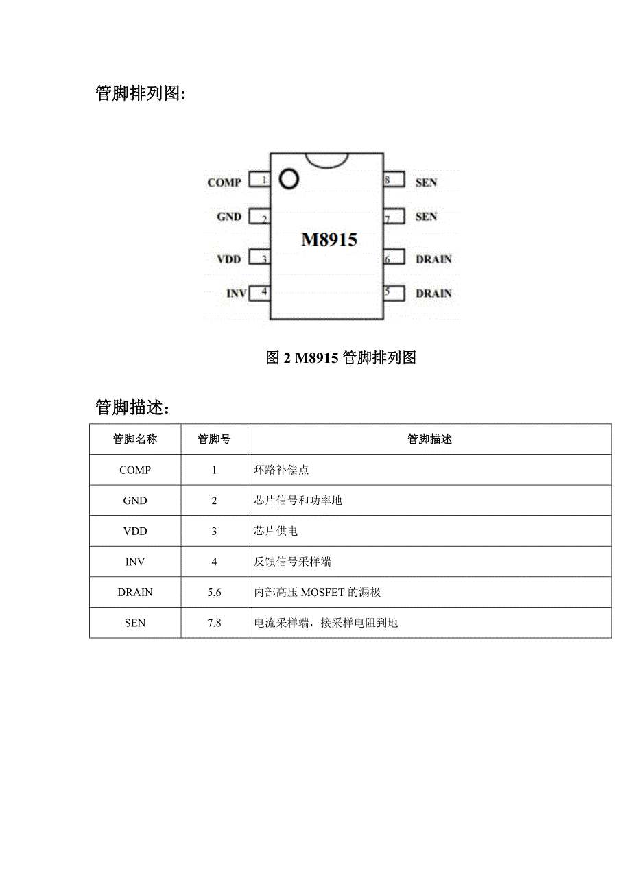 茂捷M8915替代士兰微SD6901S_第2页