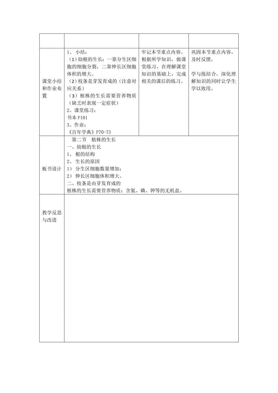 U3-2-2植株的生长--教学设计(叶美英)_第5页