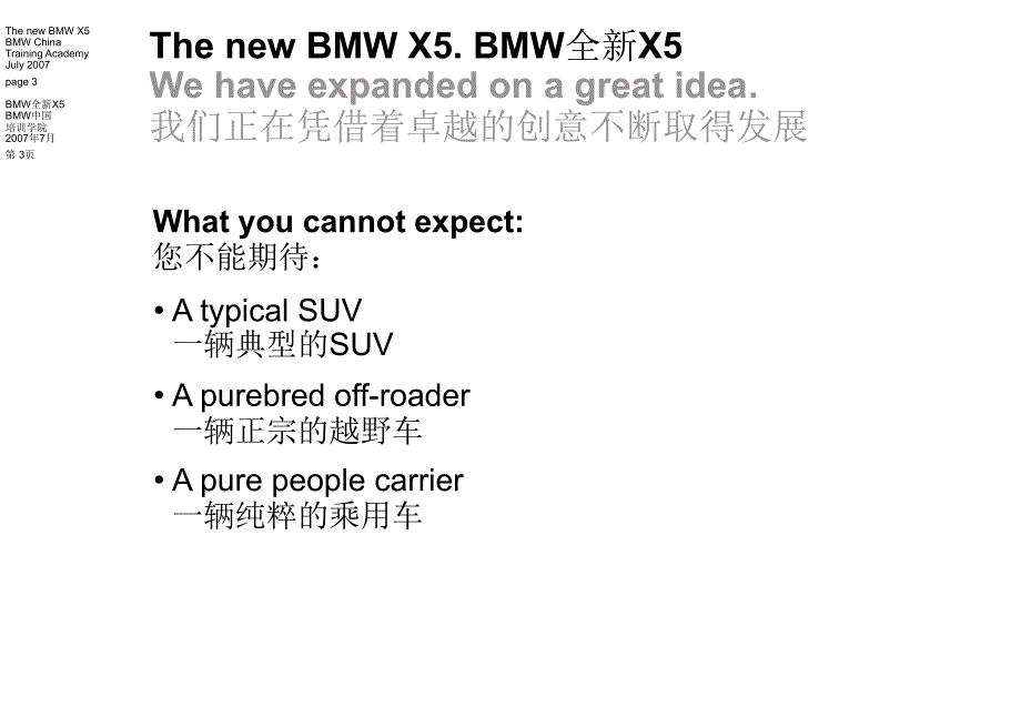 全新BMW X5产品介绍_第3页