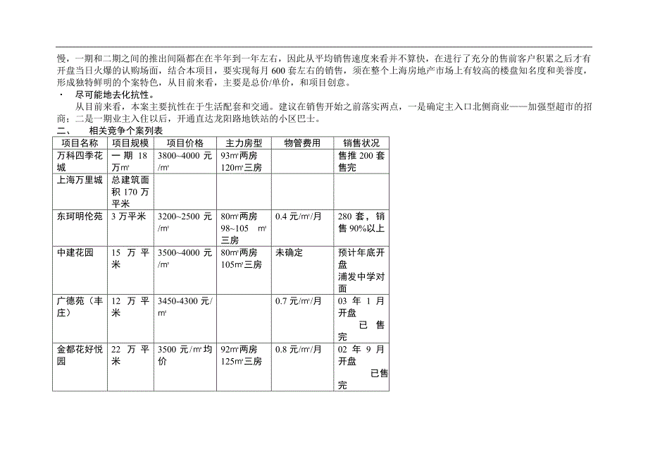 上海康桥老街项目企划推广报告_第2页