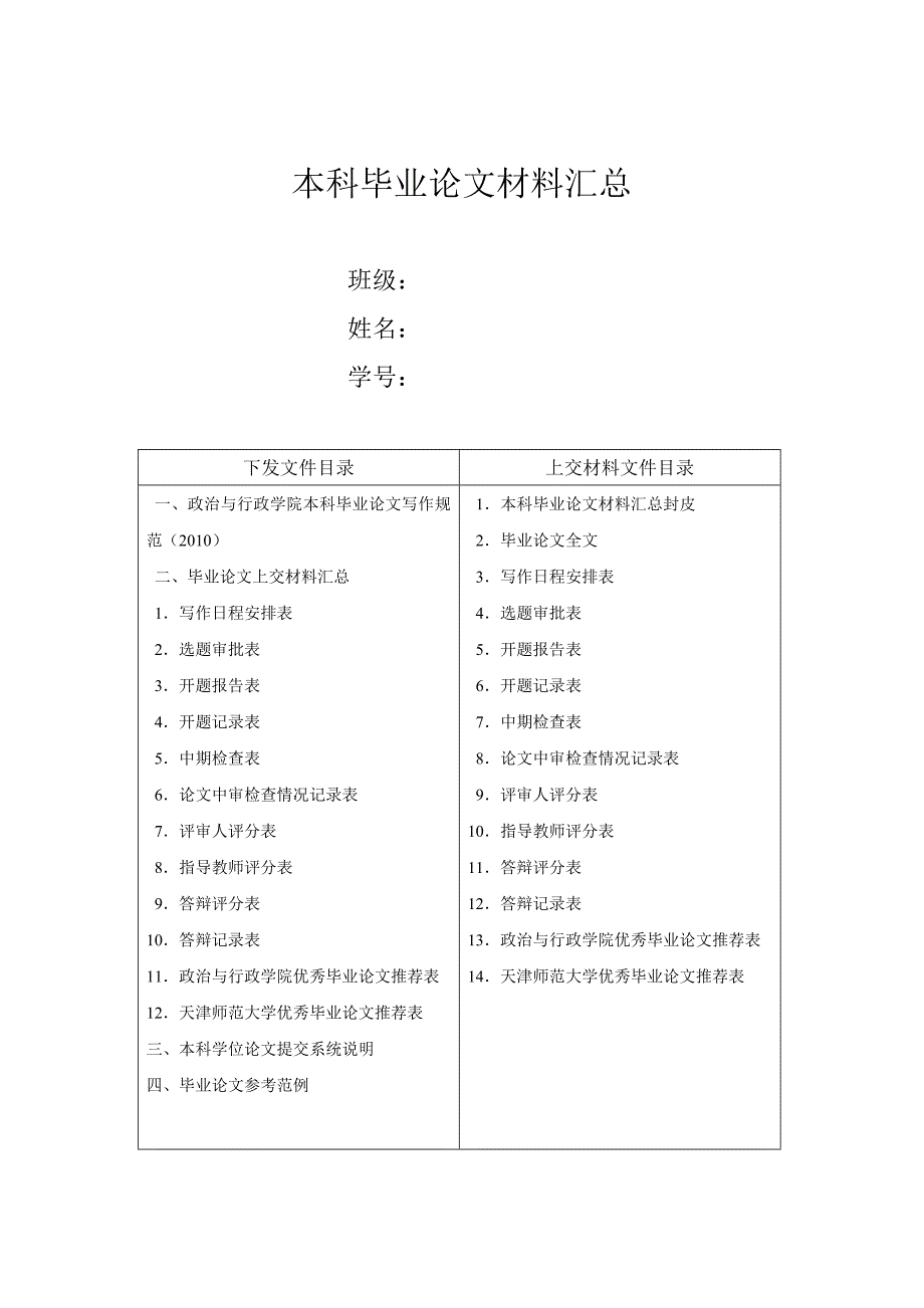 2.毕业论文上交材料汇总_第1页