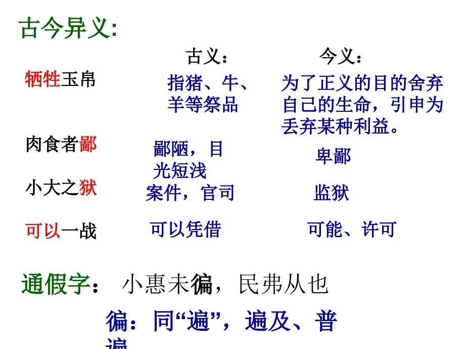 13曹刿论战复习课件_第5页