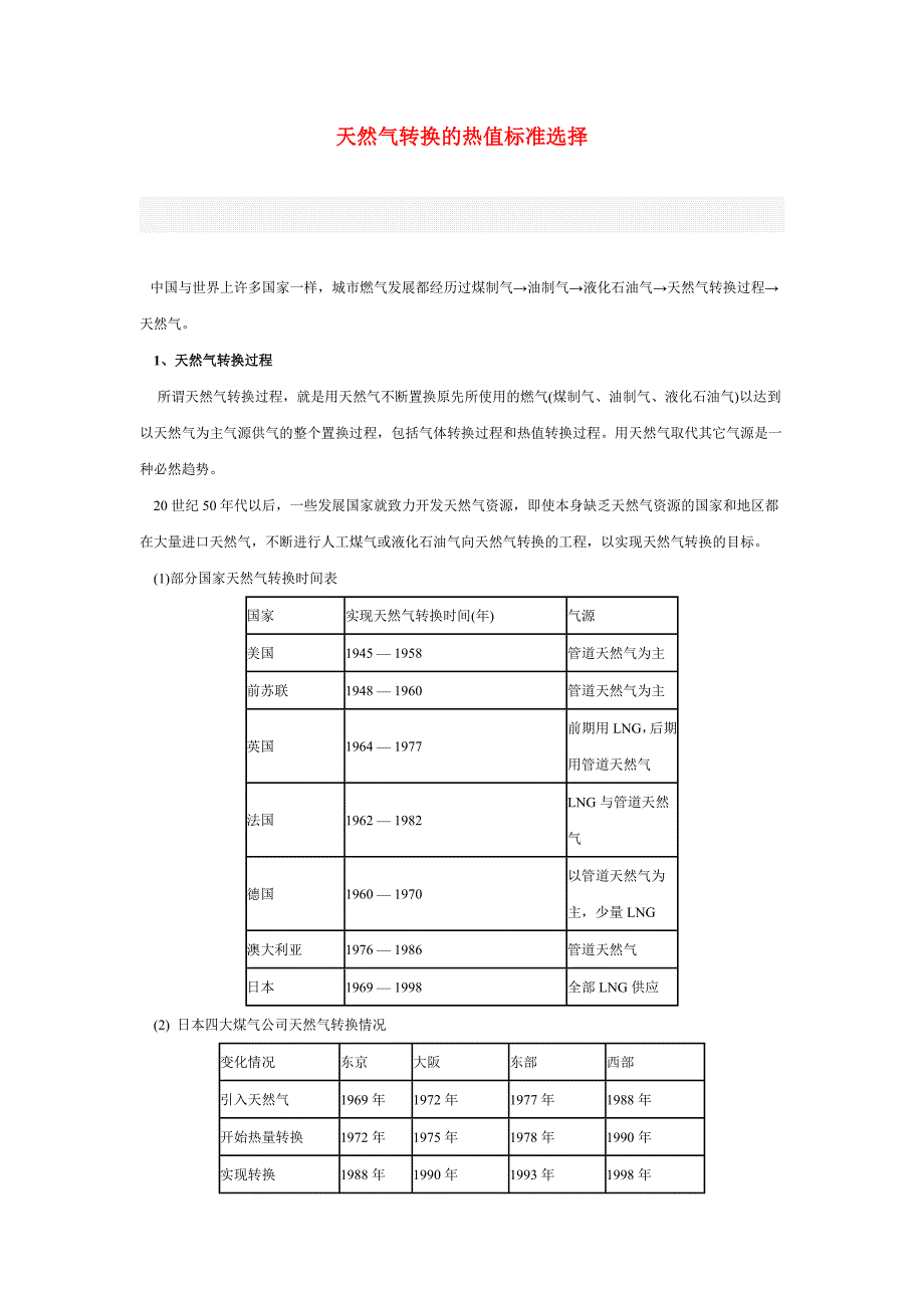 天然气转换的热值标准选择_第1页