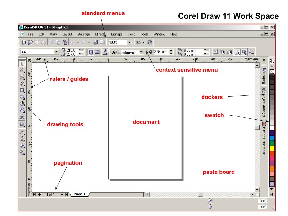 Corel Draw 11 Work Space_第1页